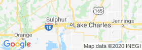 Lake Charles map